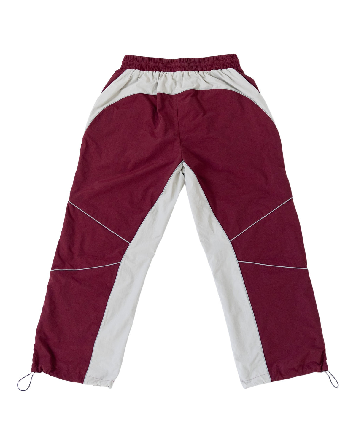 Contour Tech Pant in Oxblood / Stone, back