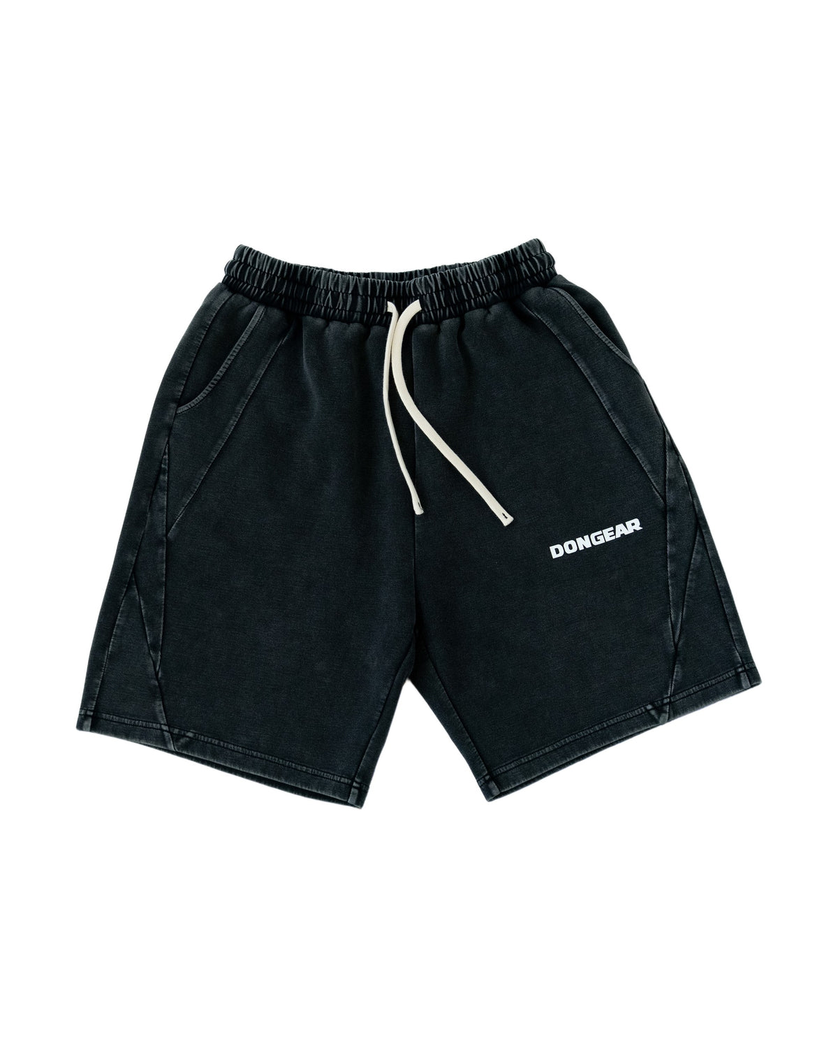 The Standard Shorts in Black, front
