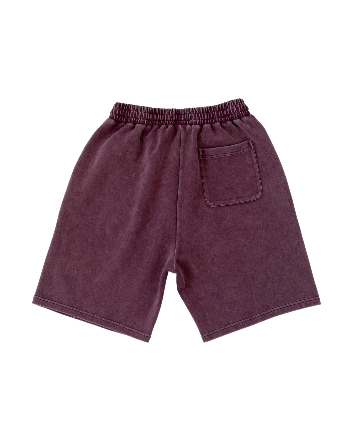 The Standard Shorts in Oxblood, back