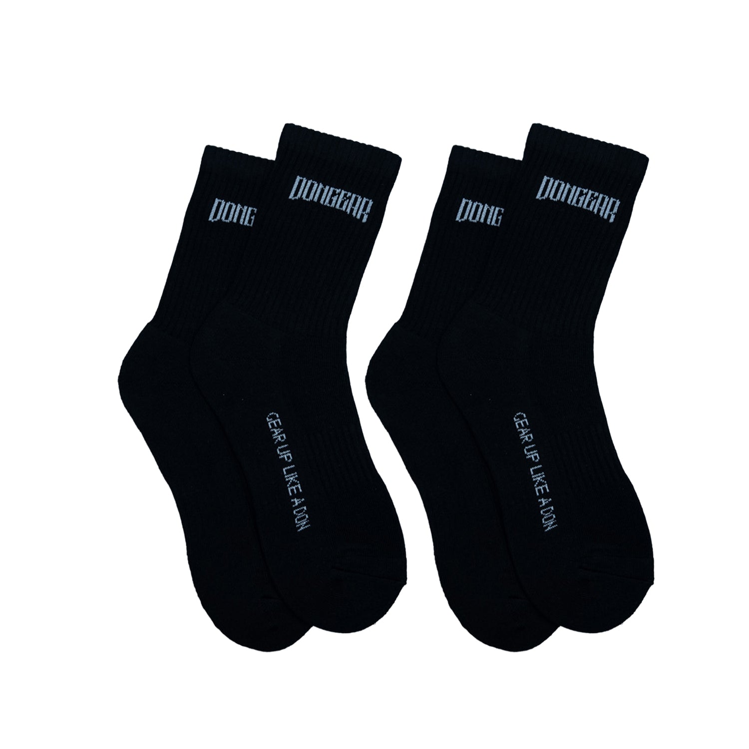 FOUNDATION CREW SOCKS (2 PACK)
