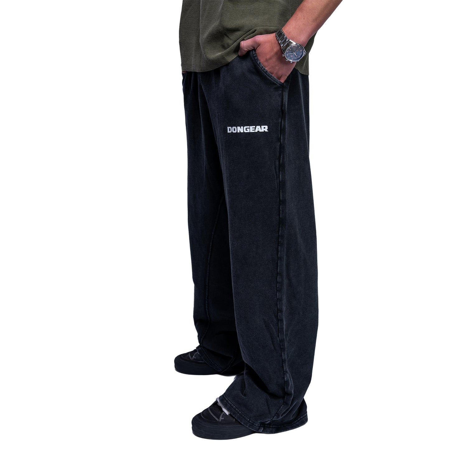 FOUNDATION WIDE LEG SWEATPANTS