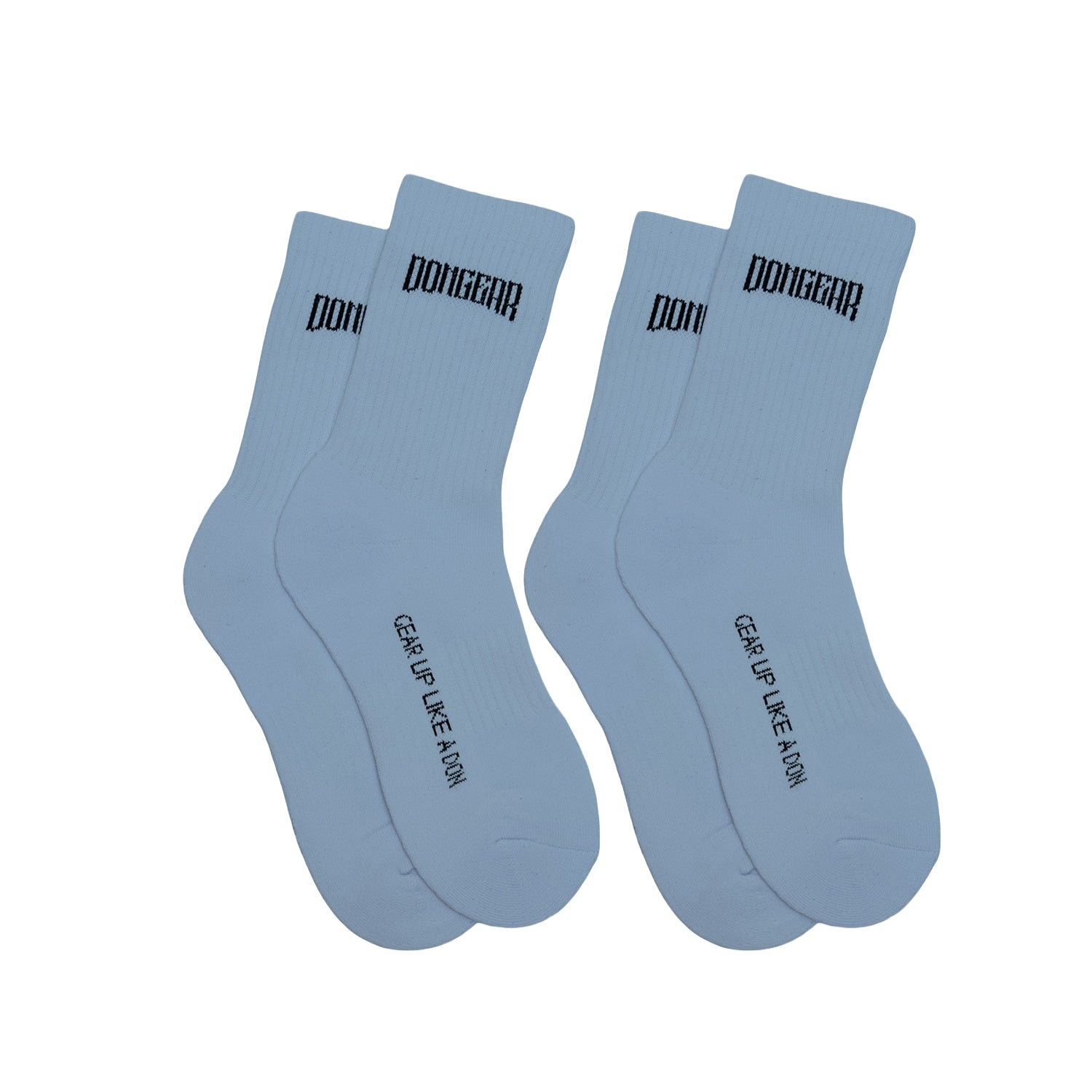 FOUNDATION CREW SOCKS (2 PACK)