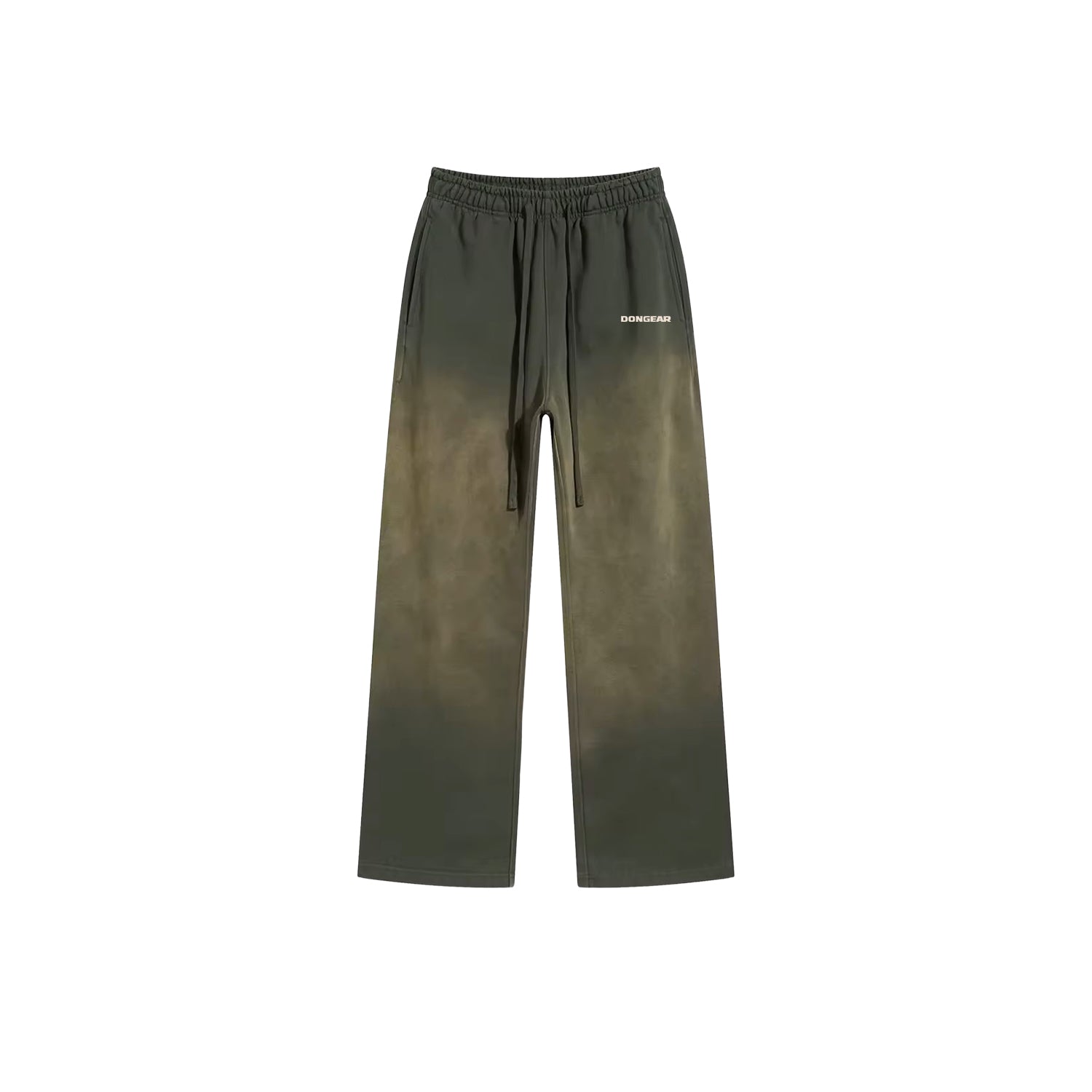 Pantalon de jogging Don Gear effet délavé – Olive