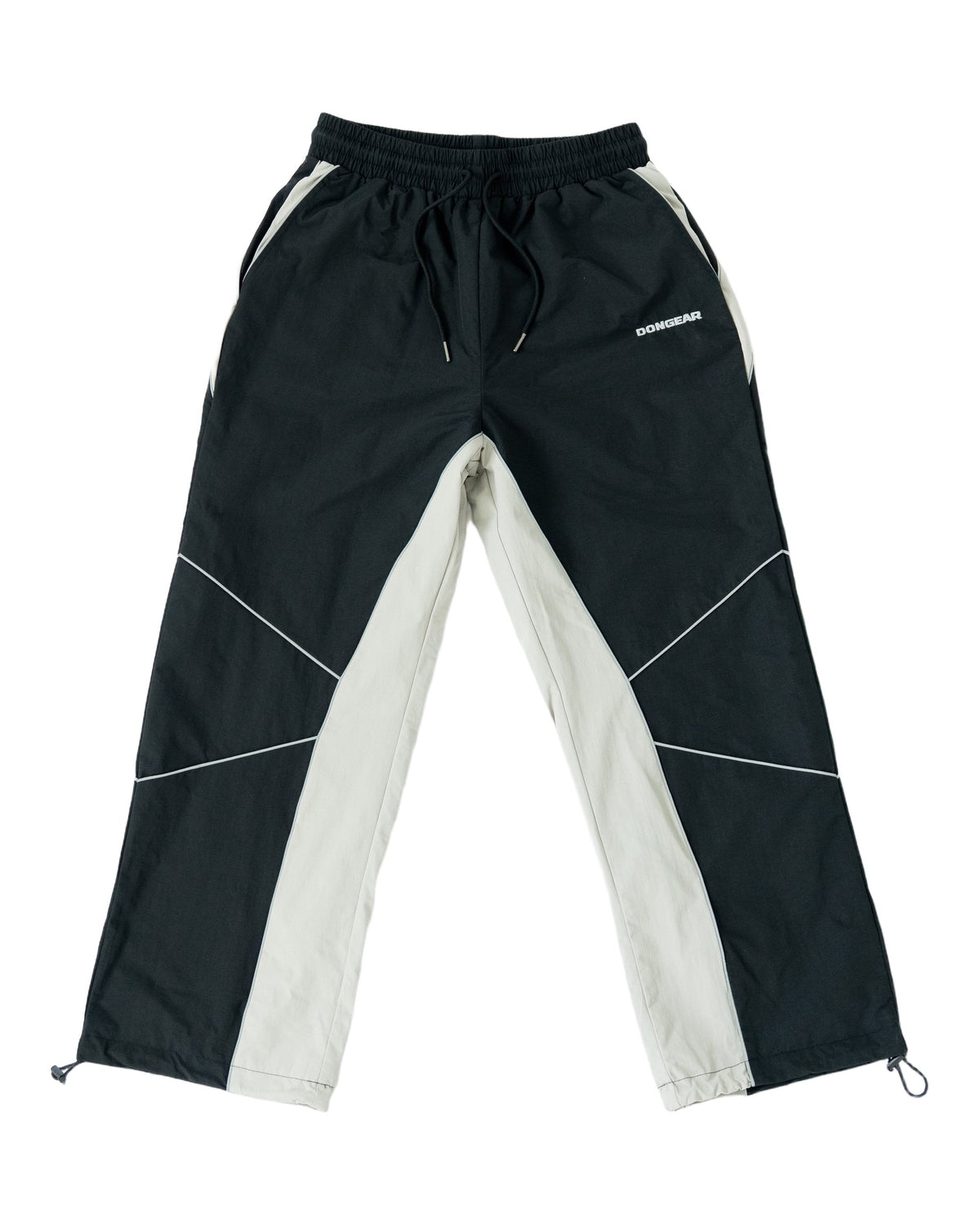 Contour Tech Pant in Black / Stone, front