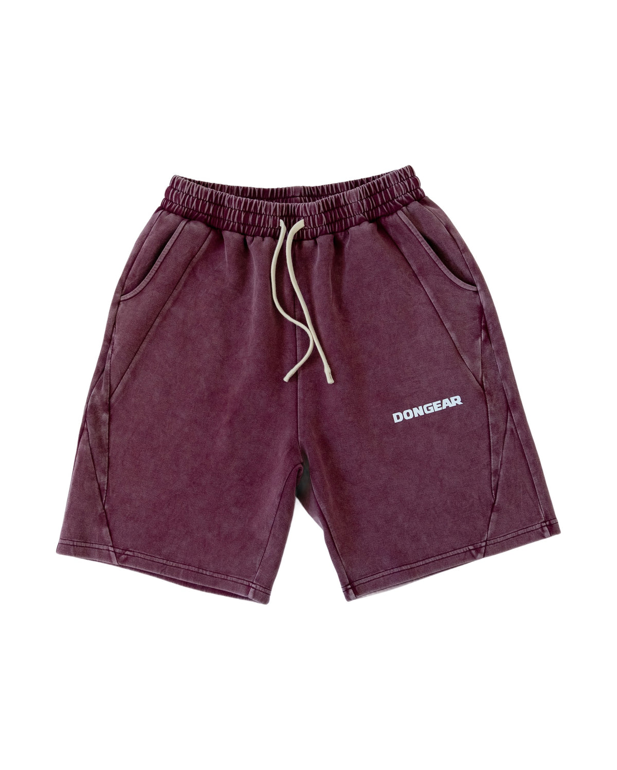 The Standard Shorts in Oxblood, front