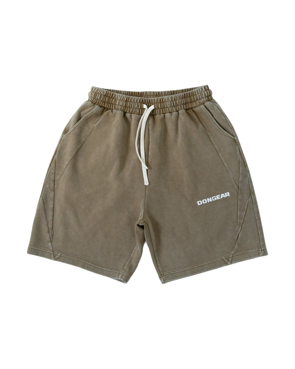 The Standard Shorts in Olive, front