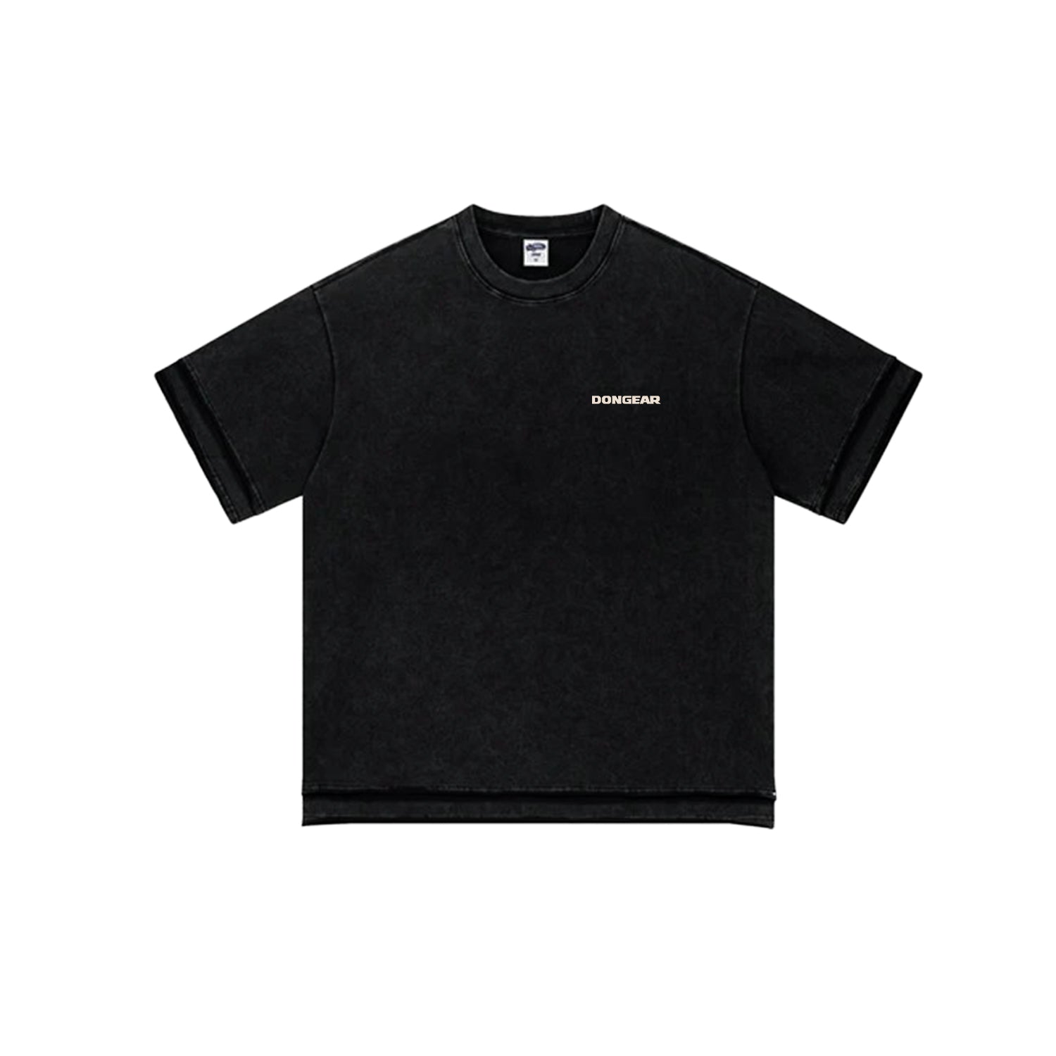 DonGear Heavyweight Vintage T-Shirt – Black