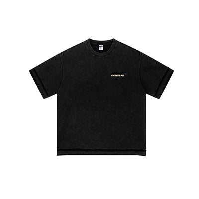 DonGear Heavyweight Vintage T-Shirt – Black
