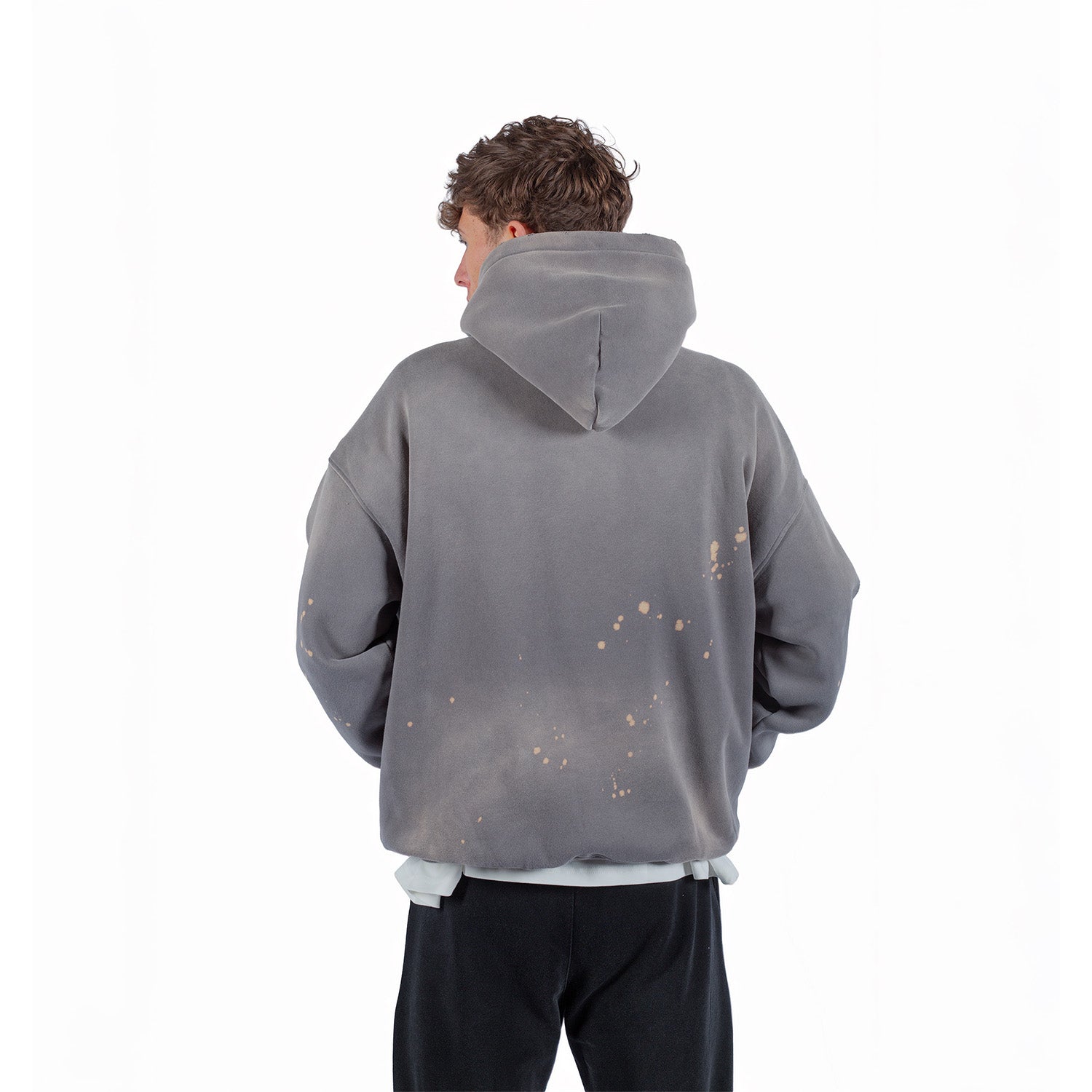 DonGear Washed Distressed Hoodie