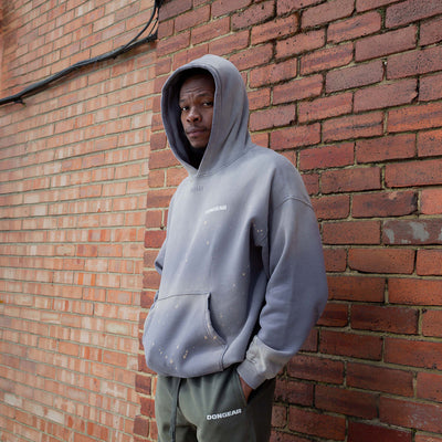 DonGear Washed Distressed Hoodie