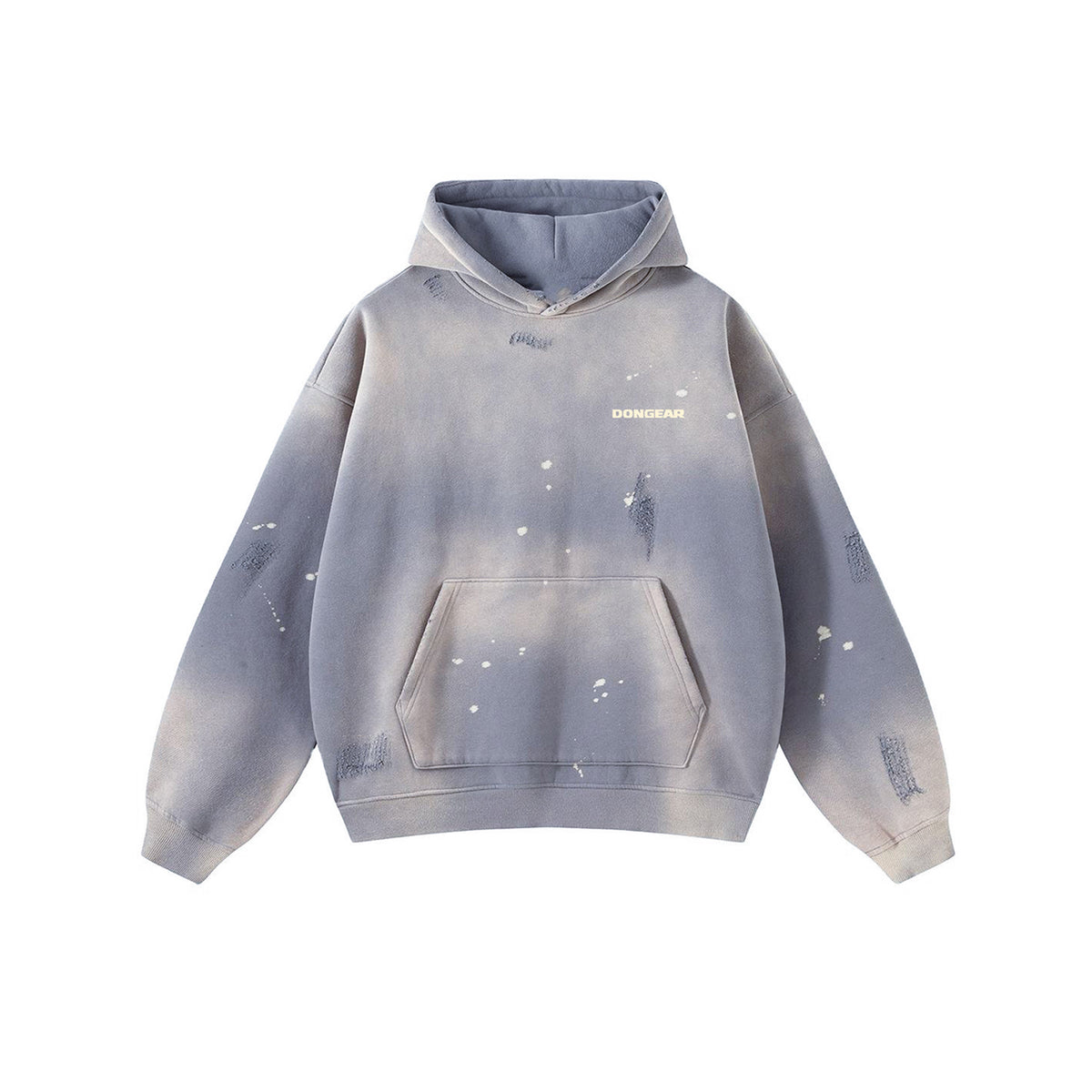 Sudadera con capucha desgastada DonGear Washed