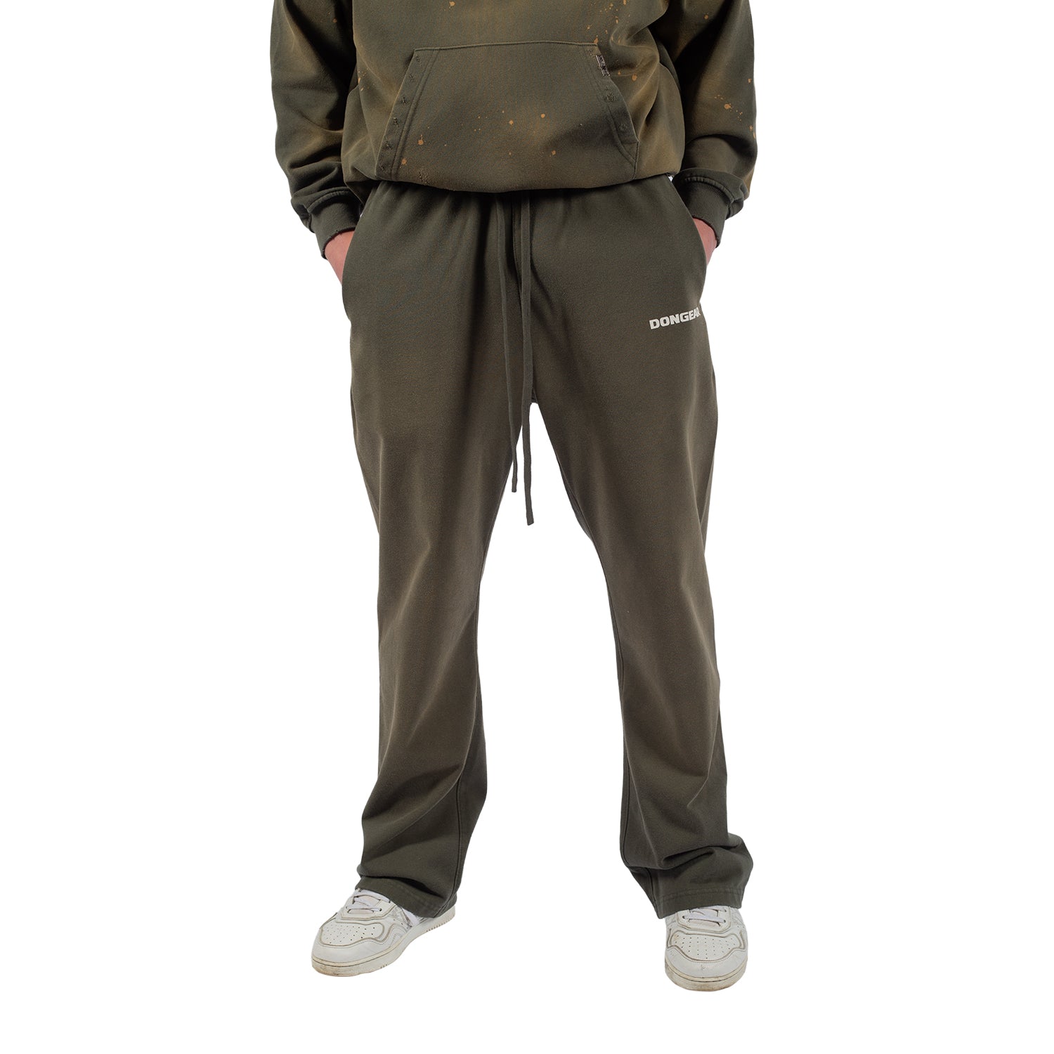 Don Gear Vintage Wash Sweatpants – Olive