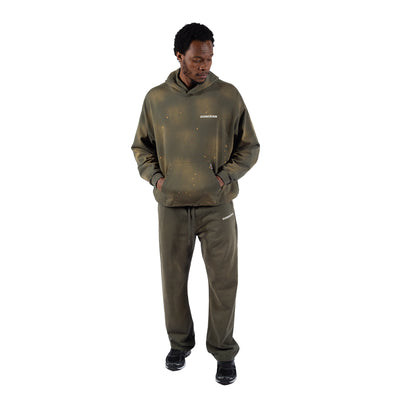 Don Gear Vintage Wash Pantalones de Chándal – Oliva