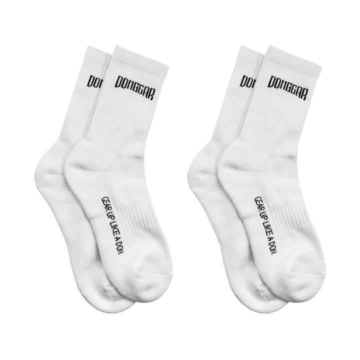 FOUNDATION CREW SOCKS (2 PACK)