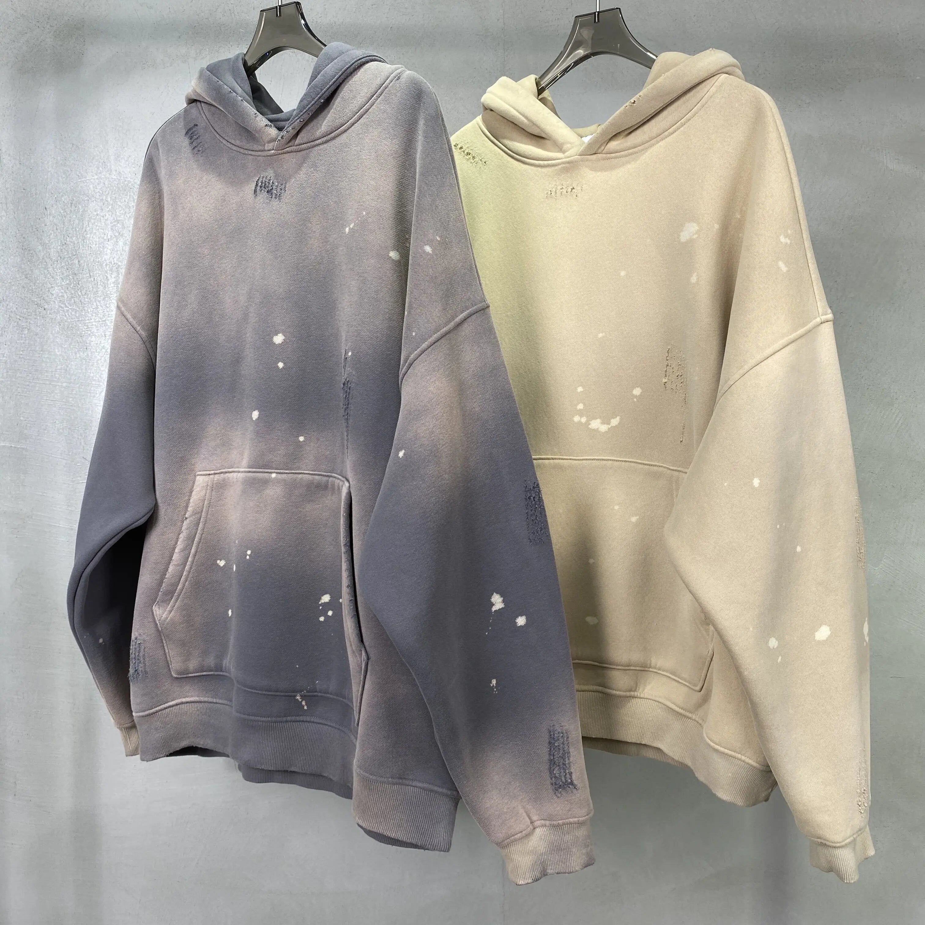 Paint splatter hoodie sale