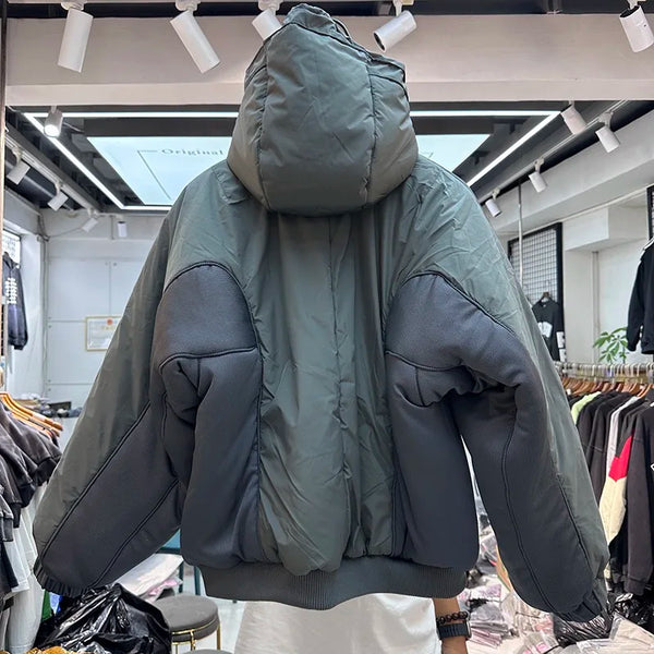 Double-Zippered Premium Down Jacket