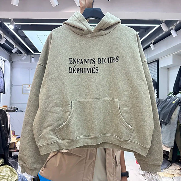 Vintage Gradient Fleece Hoodie