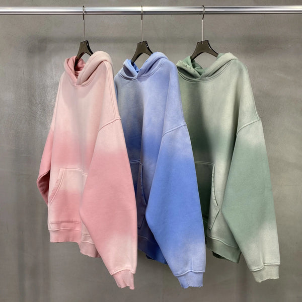 Premium Fleece Spray-Dyed Hoodie