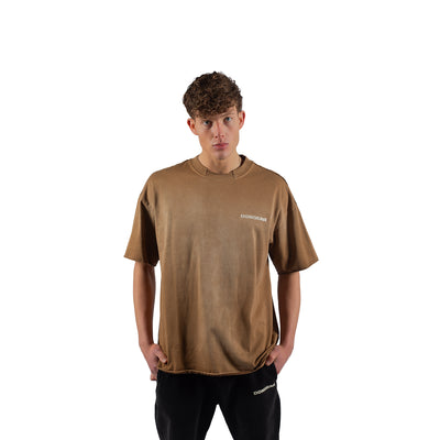 Camiseta Vintage DonGear con Lavado Especial – Marrón