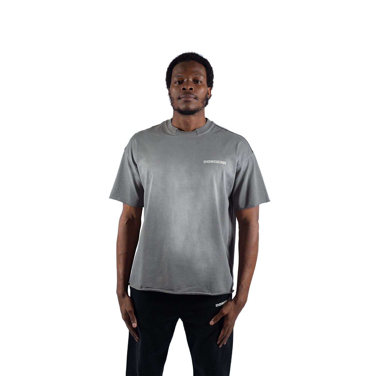 DonGear Vintage Wash T-Shirt – Grey