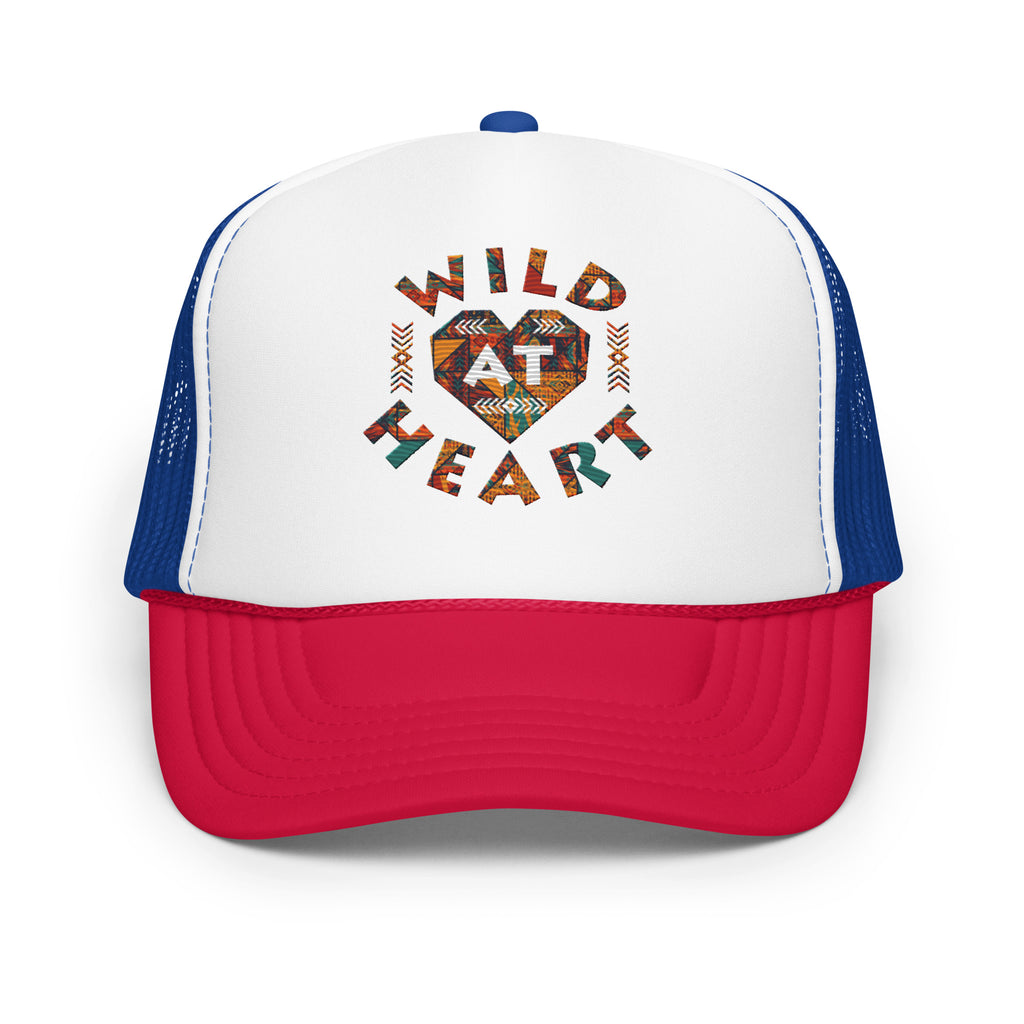 Don Gear Wild At Heart Foam Trucker Hat | Blue - Don Gear