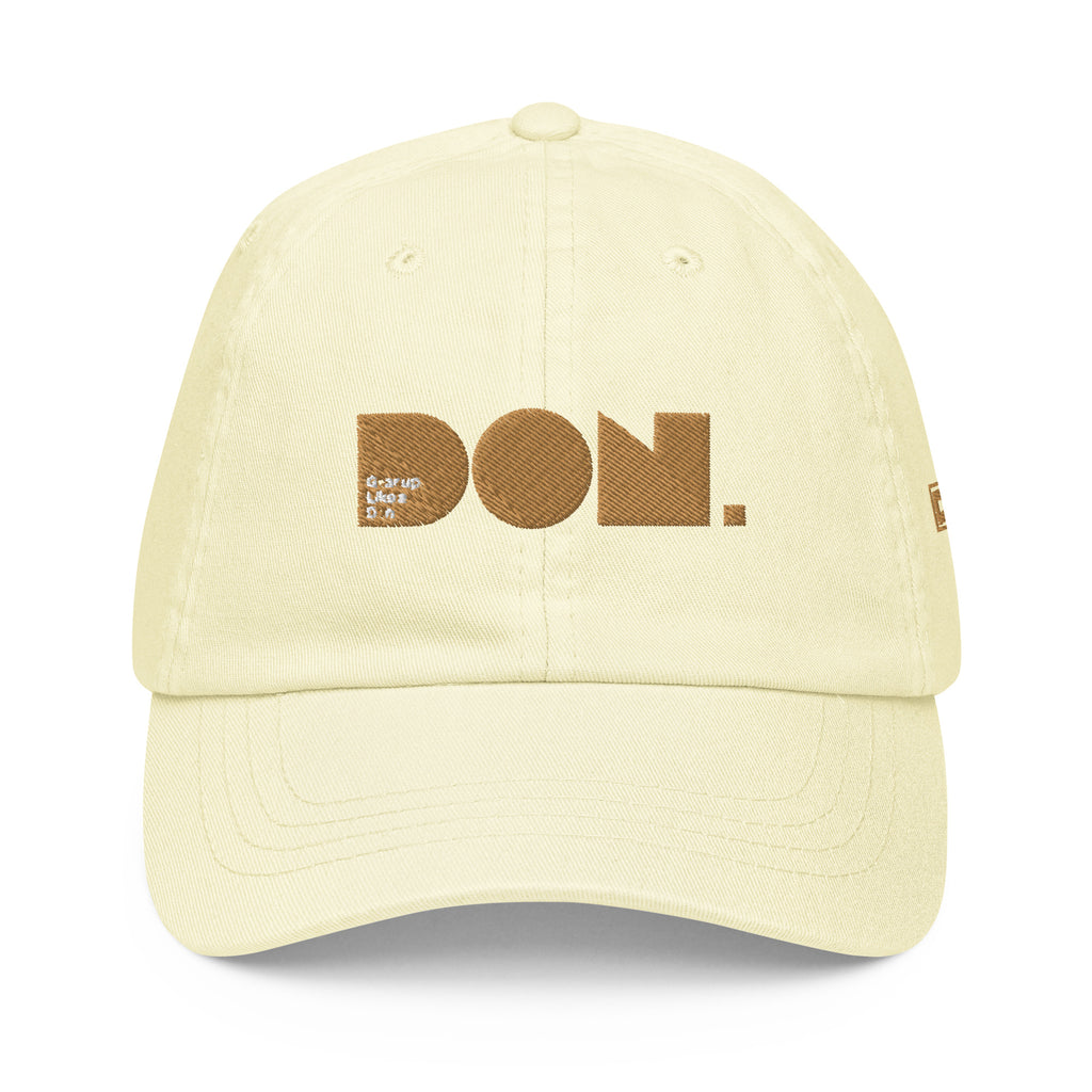 Don Gear Pastel Baseball Hat | Lemon