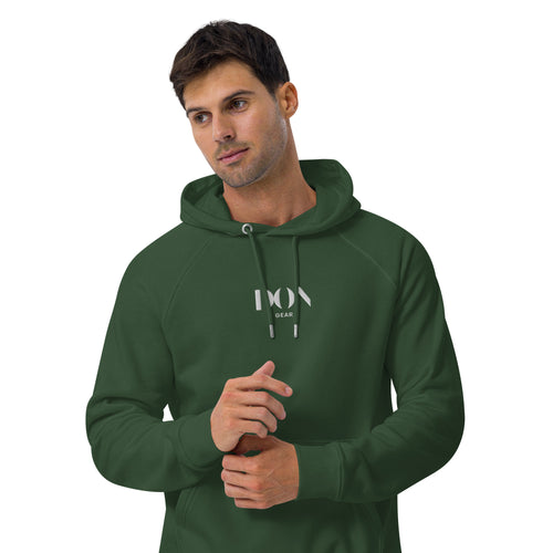 Don Gear Premium Eco Raglan Hoodie | Bottle Green - Don Gear