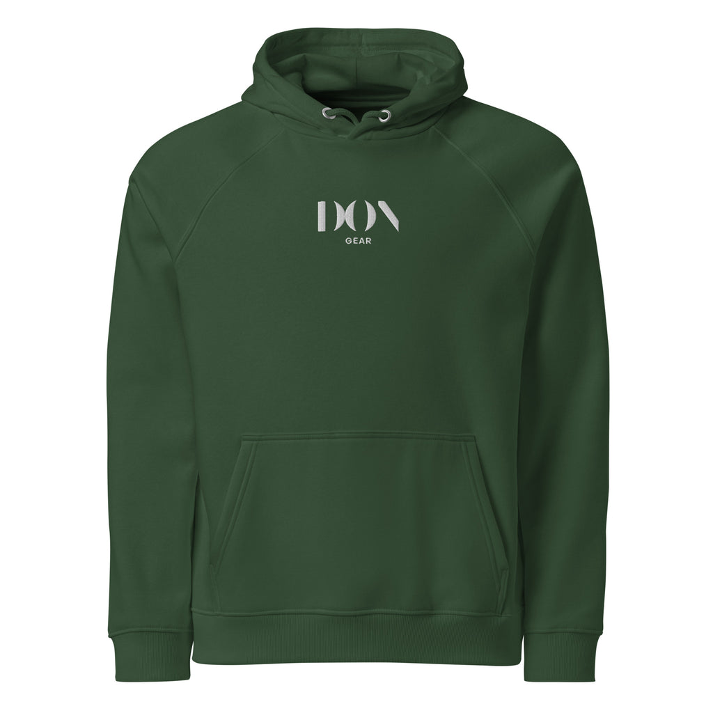 Don Gear Premium Eco Raglan Hoodie | Bottle Green - Don Gear