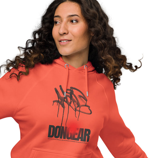 Don Gear Premium Eco Raglan Hoodie | Burnt Orange - Don Gear