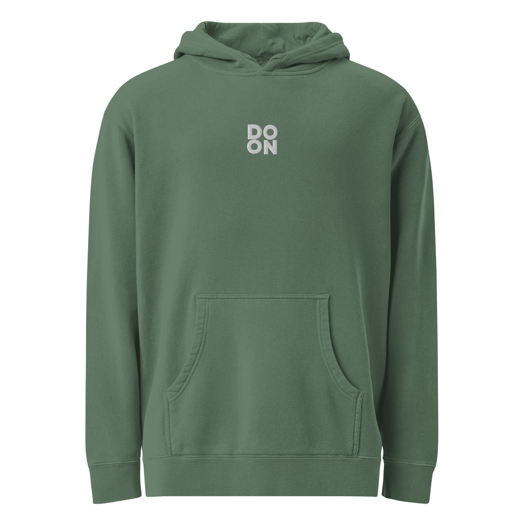 Don Gear Vintage Style Pigment-Dyed Hoodie | Alpine Green