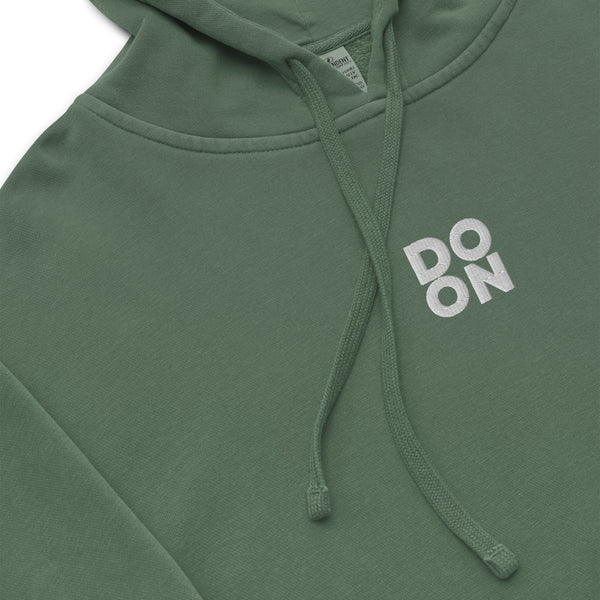 Don Gear Vintage Style Pigment-Dyed Hoodie | Alpine Green