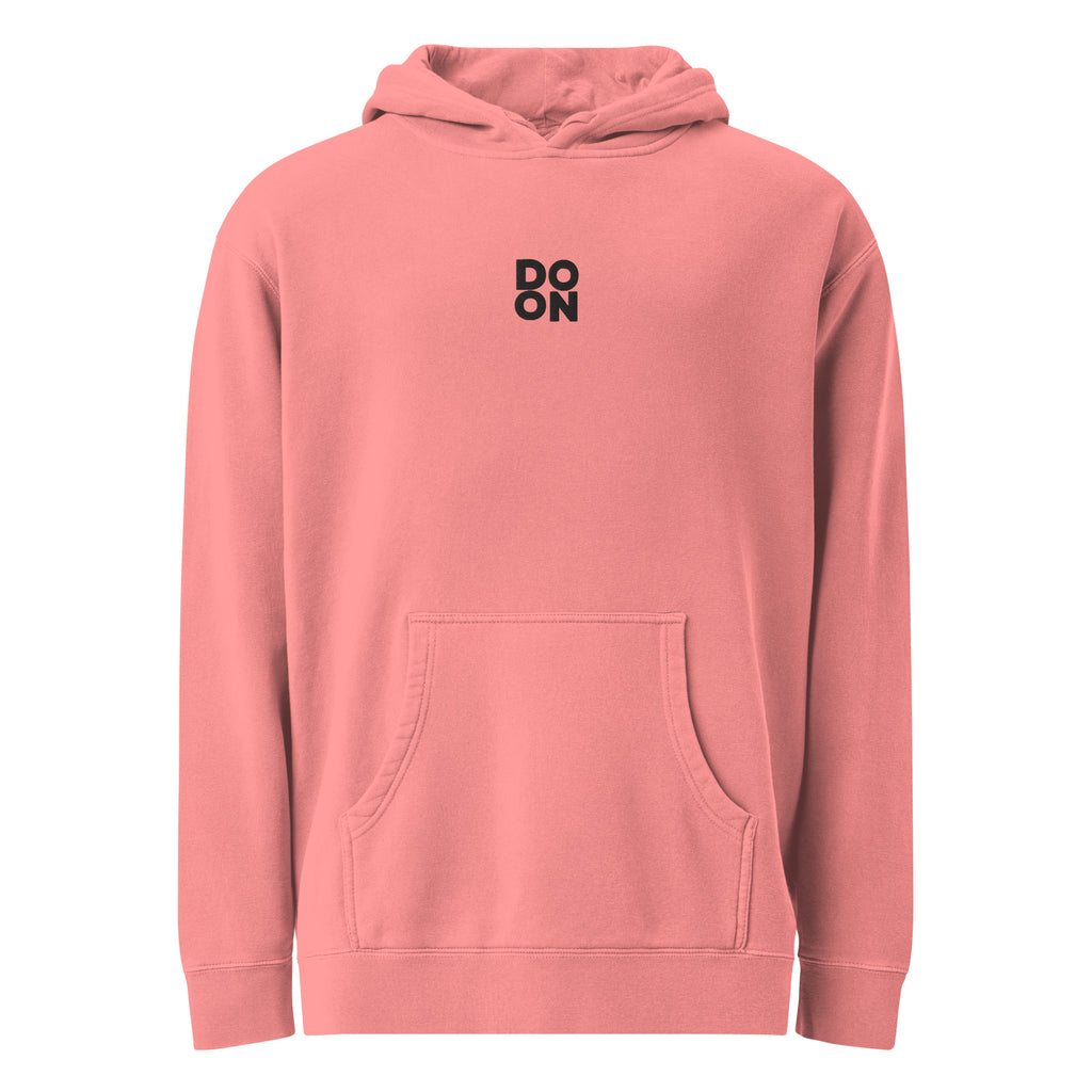 Don Gear Vintage Style Pigment-Dyed Hoodie | Pigment Pink