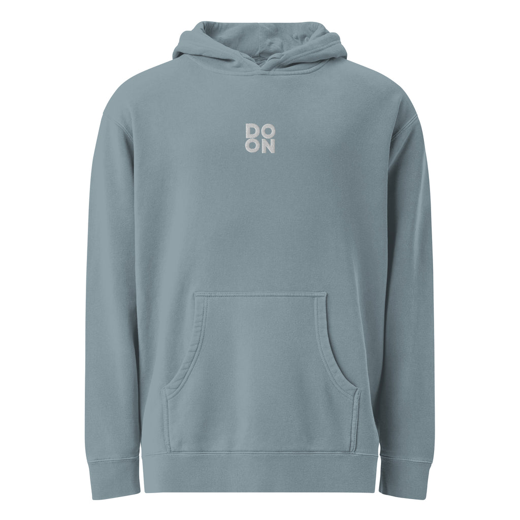 Don Gear Vintage Style Pigment-Dyed Hoodie | Slate Blue